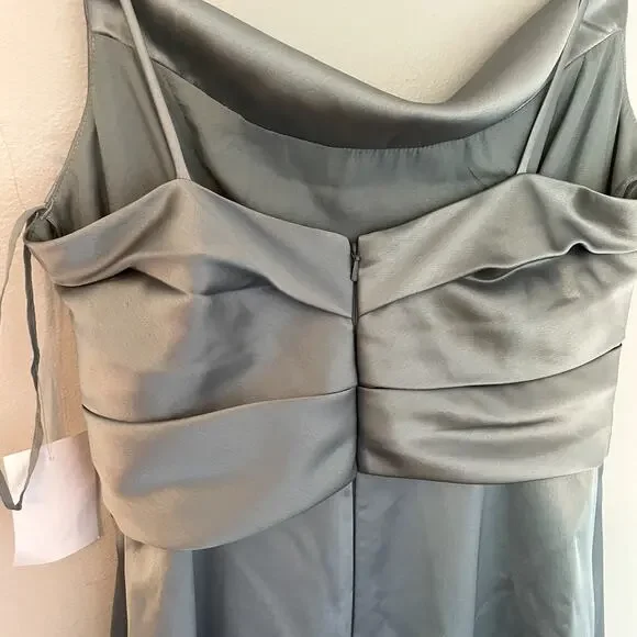 NWT Amsale Cody Dress in Jade Green Women's Size 10 | Jade Cody Dress - Picture 14 of 16